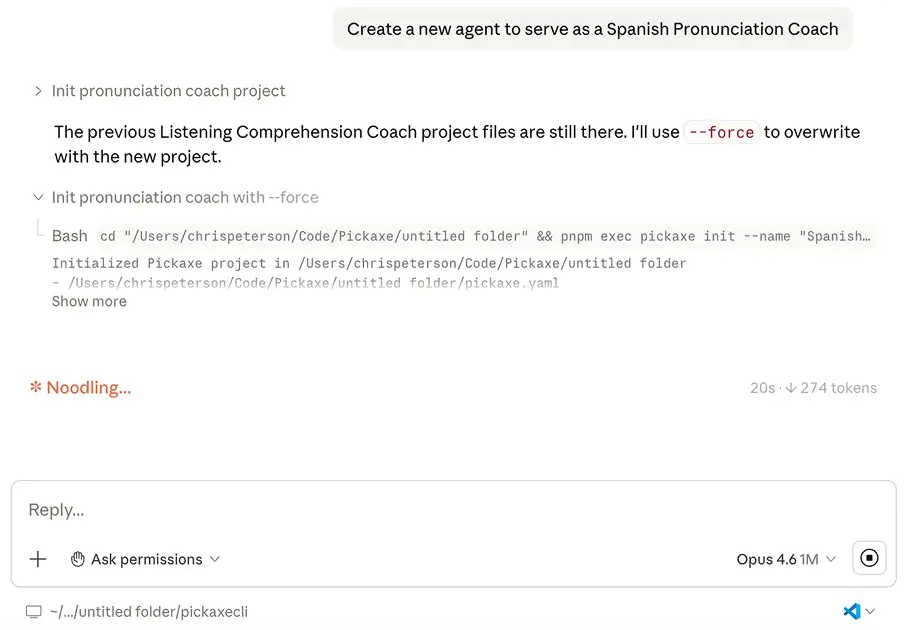 Create with AI agents